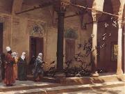 Jean Leon Gerome, Les Pigeons (mk32)